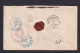 1895 - 5 C. Ganzsache Mit 6 Und 8 C. Zufrankiert - EInschreiben Ab New York Nach München, Dort Nachgesandt - Covers & Documents