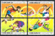 Hong Kong 624-626, 628, MNH. Mi 645-648, Bl.21. Olympics Barcelona-1992. Running - Ongebruikt