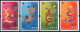 Hong Kong 886-889,889a,889b Sheets,MNN. New Year 2000,Lunar Year Of The Dragon. - Ongebruikt