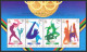 Hong Kong 739-742,742A-742Af, MNH. Mi 762-765, Bl.39-40. Olympics Atlanta-1996. - Nuovi