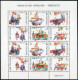 Macao 909-914a Sheet/2 Blocks,915,915a,MNH. Vendors At Stands,Carts,1998. - Neufs