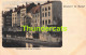 CPA SOUVENIR DE NAMUR ANCIENNES MAISONS SUR LA SAMBRE NELS SERIE 16 NO 21 - Namur