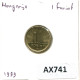 1 FORINT 1999 HONGRIE HUNGARY Pièce #AX741.F.A - Hungría