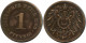 1 PFENNIG 1900 A GERMANY Coin #DB759.U.A - 1 Pfennig