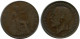 PENNY 1917 UK GREAT BRITAIN Coin #AZ706.U.A - D. 1 Penny