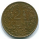 2 1/2 CENT 1956 CURACAO NIEDERLANDE Bronze Koloniale Münze #S10175.D.A - Curaçao