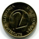 2 TOLAR 1998 SLOWENIEN SLOVENIA UNC Münze #W11261.D.A - Eslovenia