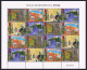 Macao 1010 Sheet,1011,1011a,MNH. Macao-Portuguese History,1999.Globe,Fort,Bridge - Neufs