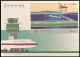 Macao 799-802,803, 2 FDC. Mi 827-830, Bl.32. Macao Airport 1995. Tower, Airplane - FDC