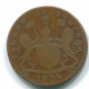 1 KEPING 1804 SUMATRA BRITISH EAST INDIES Copper Colonial Moneda #S11740.E.A - Inde