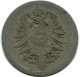 10 PFENNIG 1876 A DEUTSCHLAND Münze GERMANY #DB287.D.A - 10 Pfennig