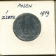 1 ZLOTE 1949 POLAND Coin #AR778.U.A - Polonia