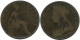 PENNY 1897 UK GRANDE-BRETAGNE GREAT BRITAIN Pièce #AG851.1.F.A - D. 1 Penny