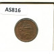 2 DRACHMES 1990 GRECIA GREECE Moneda #AS816.E.A - Grecia