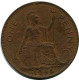PENNY 1945 UK GROßBRITANNIEN GREAT BRITAIN Münze #AN504.D.A - D. 1 Penny
