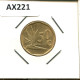50 CENTS 1995 SUDAFRICA SOUTH AFRICA Moneda #AX221.E.A - South Africa