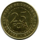 25 FRANCS CFA 2006 CENTRAL AFRICAN STATES (BEAC) Pièce #AP864.F.A - Centraal-Afrikaanse Republiek