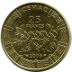 25 FRANCS CFA 2006 CENTRAL AFRICAN STATES (BEAC) Pièce #AP864.F.A - Zentralafrik. Republik