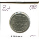 5 ESCUDOS 1980 PORTUGAL Moneda #AT379.E.A - Portogallo