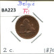 2 CENTIMES 1870 FRENCH Text BELGIUM Coin #BA223.U.A - 2 Centimes