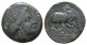 THESSALY LARISSA NYMPH HORSE Antike GRIECHISCHE Münze 4.49g/15mm #ANT1255.29.D.A - Griekenland