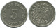 5 PFENNIG 1913 E GERMANY Coin #AE617.U.A - 5 Pfennig