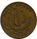 HALF PENNY 1940 UK GREAT BRITAIN Coin #BA974.U.A - C. 1/2 Penny