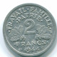 2 FRANCS 1944 FRANKREICH FRANCE Französisch Münze XF+ #FR1087.7.D.A - 2 Francs