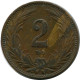 2 FILLER 1909 HUNGARY Coin #AY252.2.U.A - Hongrie