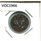 1790 ZEALAND VOC DUIT IINDES NÉERLANDAIS NETHERLANDS NEW YORK COLONIAL PENNY #VOC1966.10.F.A - Niederländisch-Indien