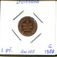 1 PFENNIG 1988 G BRD ALEMANIA Moneda GERMANY #DC097.E.A - 1 Pfennig