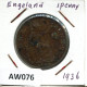 PENNY 1936 UK GRANDE-BRETAGNE GREAT BRITAIN Pièce #AW076.F.A - D. 1 Penny