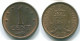 1 CENT 1973 ANTILLES NÉERLANDAISES Bronze Colonial Pièce #S10652.F.A - Antillas Neerlandesas