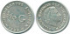 1/10 GULDEN 1966 ANTILLAS NEERLANDESAS PLATA Colonial Moneda #NL12698.3.E.A - Nederlandse Antillen
