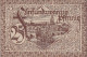 25 PFENNIG 1919 Stadt FRANKFURT AM MAIN Hesse-Nassau DEUTSCHLAND Notgeld #PI144 - [11] Emisiones Locales