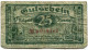 25 PFENNIG 1919 Stadt ELBERFELD Rhine DEUTSCHLAND Notgeld Papiergeld Banknote #PL869 - [11] Emisiones Locales