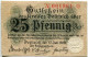 25 PFENNIG 1918 Stadt DELITZSCH Saxony DEUTSCHLAND Notgeld Papiergeld Banknote #PL947 - [11] Emisiones Locales