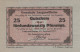25 PFENNIG 1917 Stadt LANGENALTHEIM Bavaria UNC DEUTSCHLAND Notgeld #PB969 - [11] Emisiones Locales