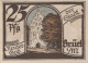 25 PFENNIG 1922 Stadt BRÜEL Mecklenburg-Schwerin UNC DEUTSCHLAND Notgeld #PA300 - [11] Emisiones Locales
