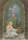 Virgen María Virgen Niño JESÚS Navidad Religión Vintage Tarjeta Postal CPSM #PBB933.A - Jungfräuliche Marie Und Madona