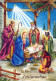 Jungfrau Maria Madonna Jesuskind Weihnachten Religion Vintage Ansichtskarte Postkarte CPSM #PBB876.A - Jungfräuliche Marie Und Madona