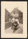 Jolie Photographie De Groupe Autour D'une Moto, Modèle à Identifer, Nord, Hauts De France, à Situer 7,8x10,8 Cm - Cycling