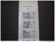 STAMPS FRANCIA CARNETS 1985 Famous Writers - Unused Stamps