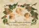 ANGEL Happy New Year Christmas Vintage Postcard CPSM #PAS726.GB - Anges