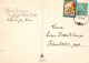 ÁNGEL Feliz Año Navidad Vintage Tarjeta Postal CPSM #PAS727.ES - Anges