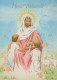 JESUS CHRIST Christianity Religion Vintage Postcard CPSM #PBP766.GB - Jésus