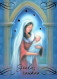 Virgen Mary Madonna Baby JESUS Religion Christianity Vintage Postcard CPSM #PBA632.GB - Virgen Maria Y Las Madonnas