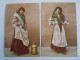 2 Cpa Femme Belge? Avec Pot Au Lait Envoyée Francorchamps 1900? Précurseur (702) - Street Merchants