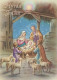 Virgen María Virgen Niño JESÚS Navidad Religión Vintage Tarjeta Postal CPSM #PBB802.ES - Vierge Marie & Madones