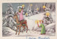 ENGEL WEIHNACHTSFERIEN Vintage Ansichtskarte Postkarte CPSMPF #PAG723.DE - Engel